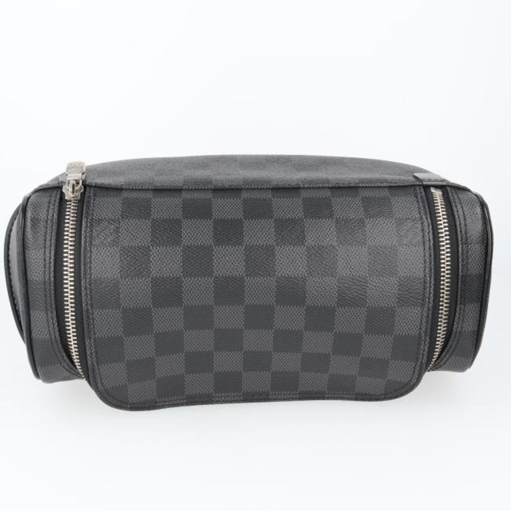Louis Vuitton Toilet Pouch Monogram Eclipse Gray … - image 6